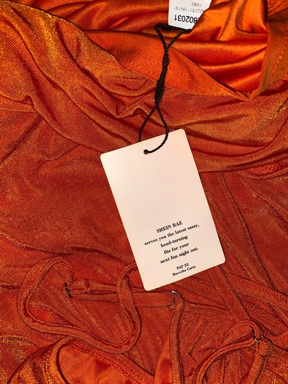 vestido laranja  - Foto 2