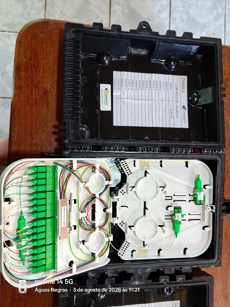 Kit projeto Turno Key FTTH 4:1:16 - 64 portas - Foto 4