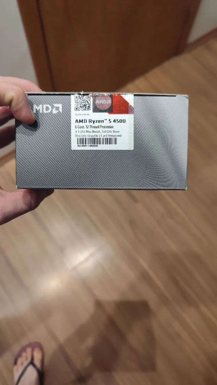 Ryzen 5 4500 ESTADO EXCELENTE com COOLER + CAIXA - Foto 2