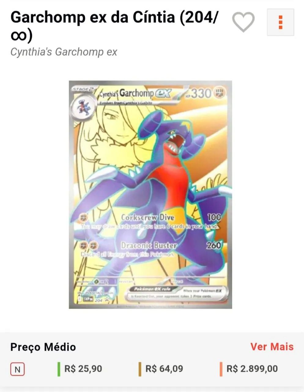 Garchomp ex da Cíntia (204/?) - Foto 4