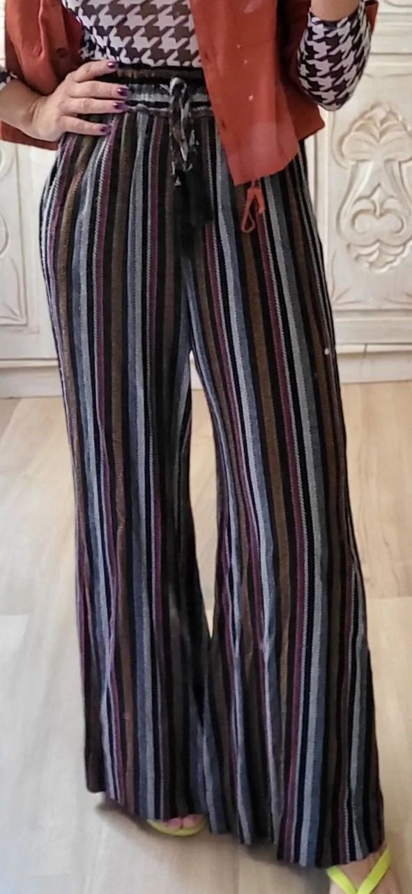 Calça pantalona 