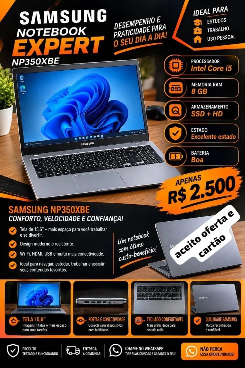 VENDO NOTEBOOK 