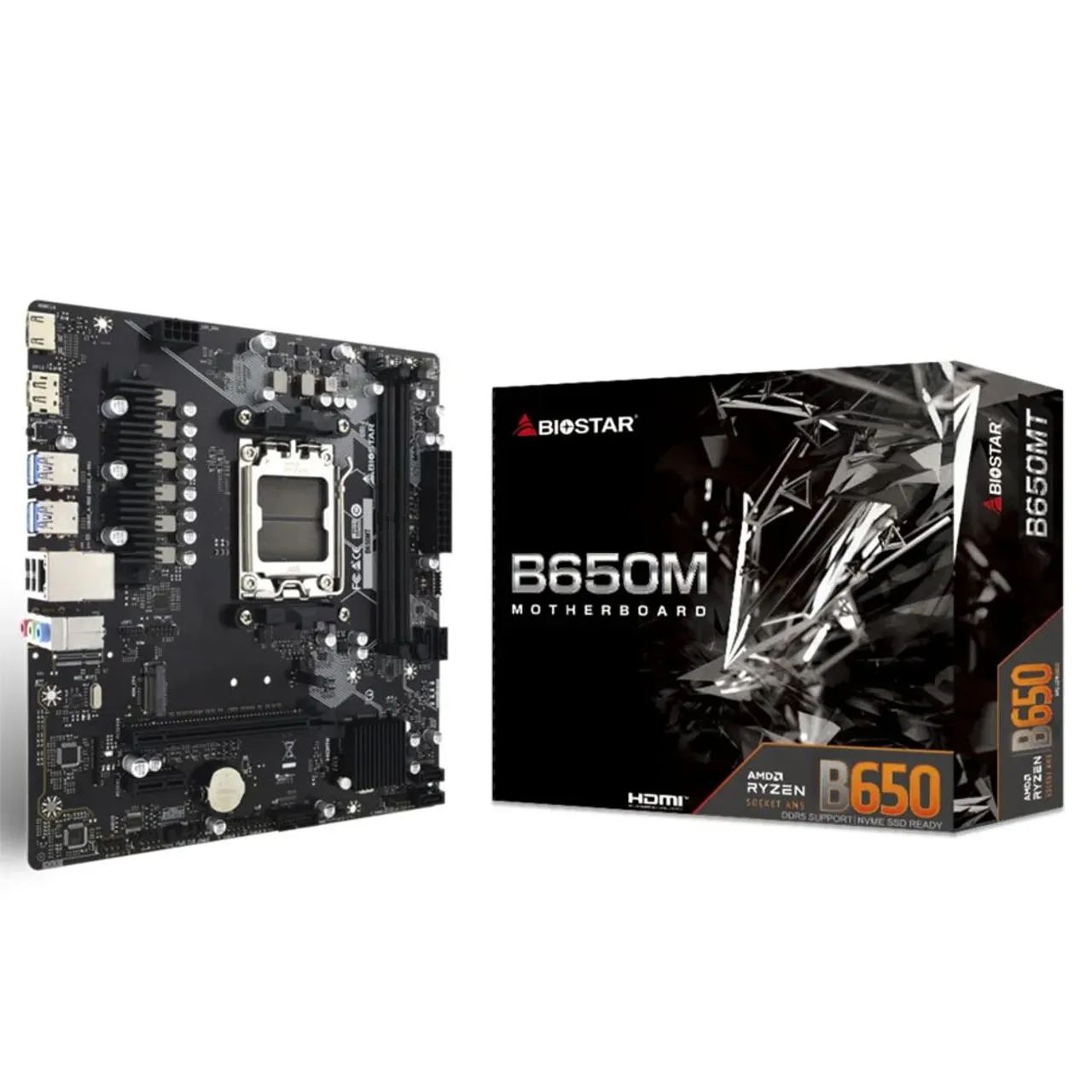 placa mãe biostar b650mt nova sem uso