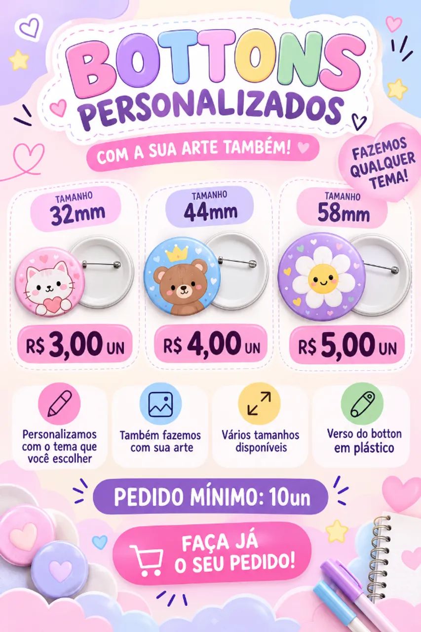 Bottons Personalizados