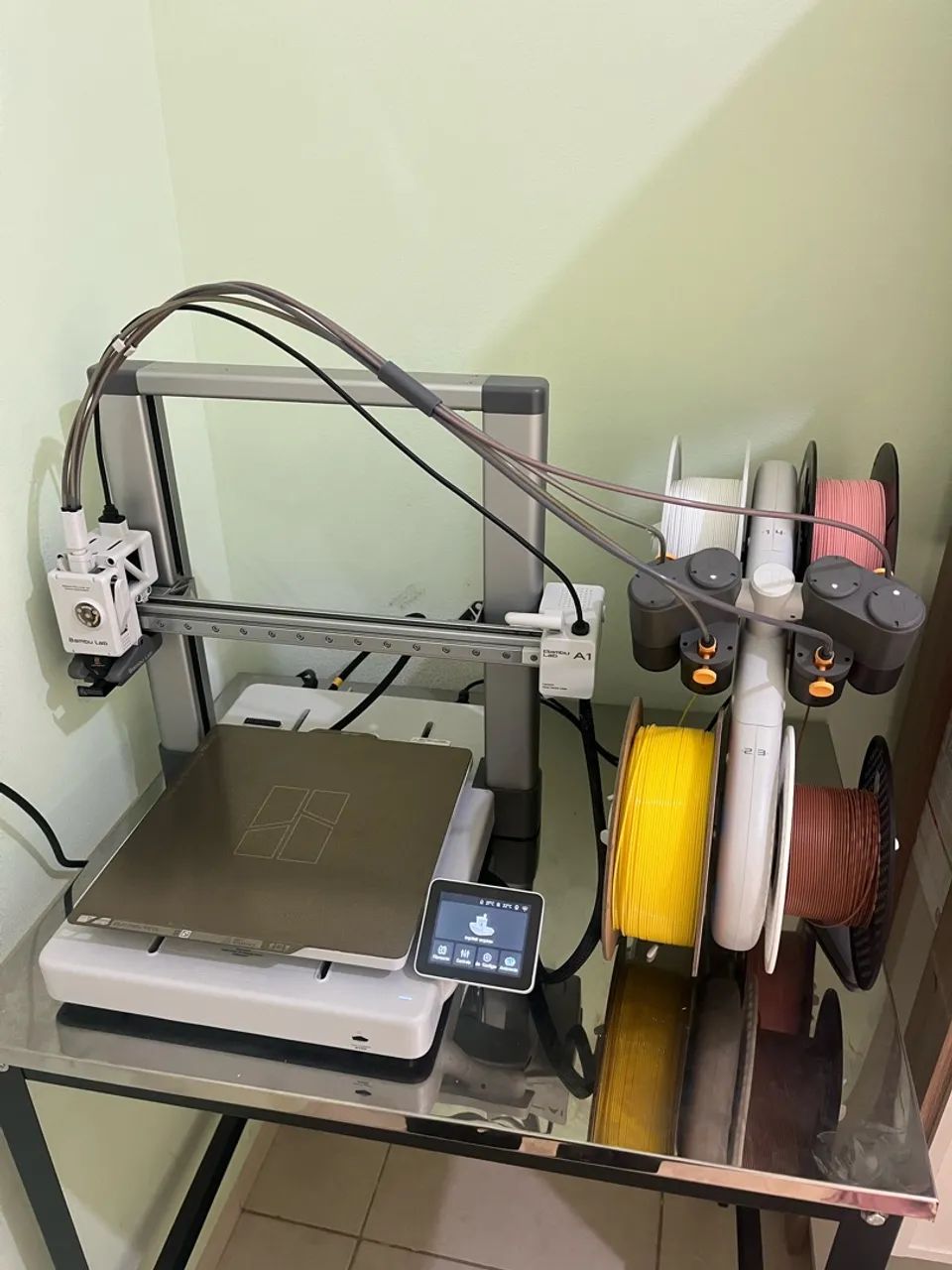 Impressora 3D Bambu Lab A1 Combo AMS