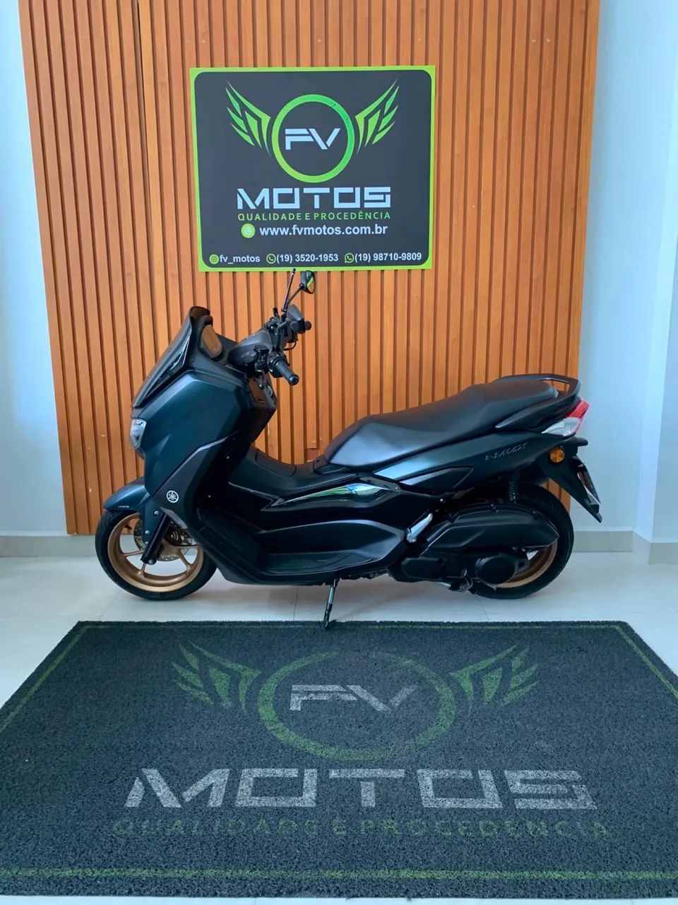 YAMAHA NMAX 160 ABS VERDE 2023 - IMPECÁVEL  - Foto 5