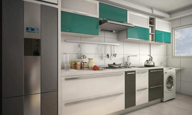 Apartamento com 2 dormitórios à venda, 58 m² por R$ 299.700,00 - Canto do Forte - Praia Gr