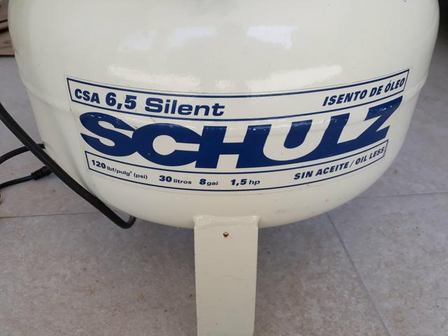 Compressor Odontológico 1,5 HP CSA 6,5 PCM Isento de Óleo SCHULZ - Foto 2