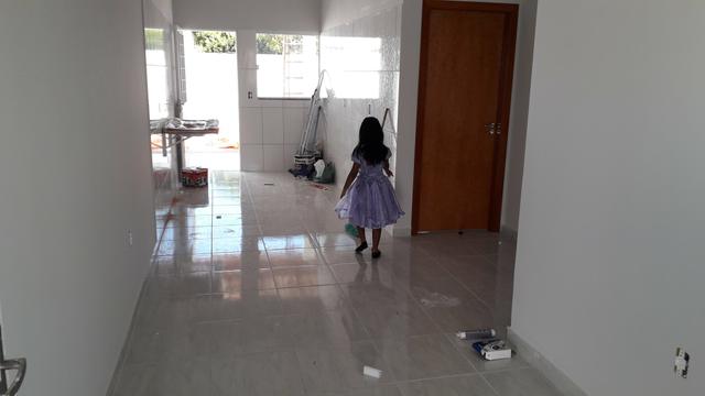 Casa nova com porcelanato itbi e registro incluso varzea grande costa verde - Foto 7