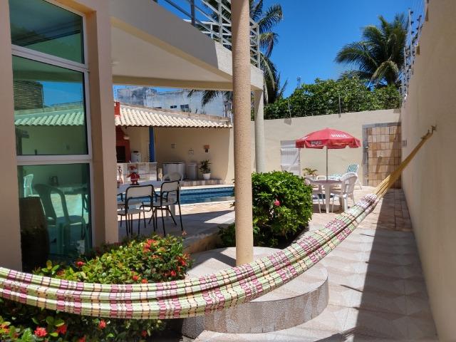 Casa temporada na Barra de São Miguel, mobiliada, 5 quartos, com piscinas. 90m da praia - Foto 9