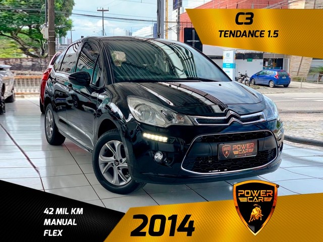 CITROEN C3 TENDANCE 2014 COM PÁRA-BRISA ZENITH CARRO MUITO NOVO