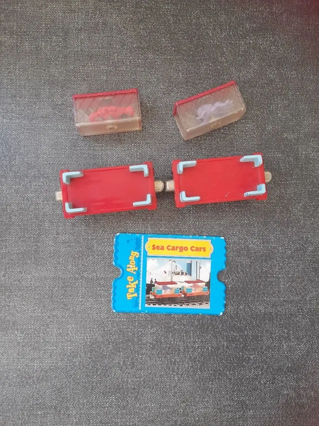 Trem magnético (Take Along) - Sea Cargo Cars