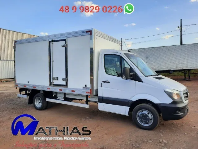 bau refrigerado para master novos sob encomenda Mathias Implementos