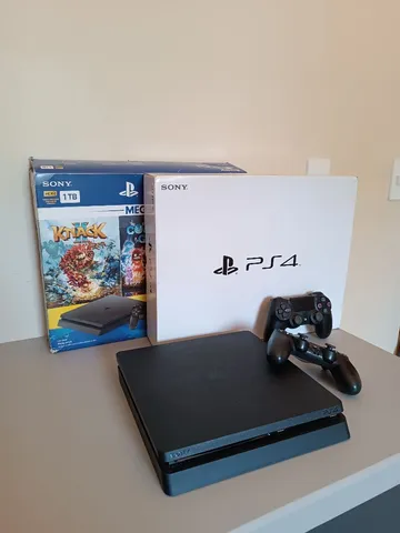 Playstation 4 Slim 1TB Sony 1 Controle - com 1 Jogo - Outros Games - Magazine  Luiza