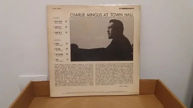 LP - Charlie Mingus -  Town Hall Concert  - Foto 2