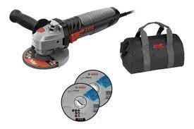 Esmerilhadeira angular Skil Metal 9004AV de 50 Hz/60 Hz preta 830 W 220 V + acessórios