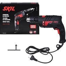 Furadeira martelete parafusadeira elétrica de 13mm Skil 6555 570W 220V - Foto 2