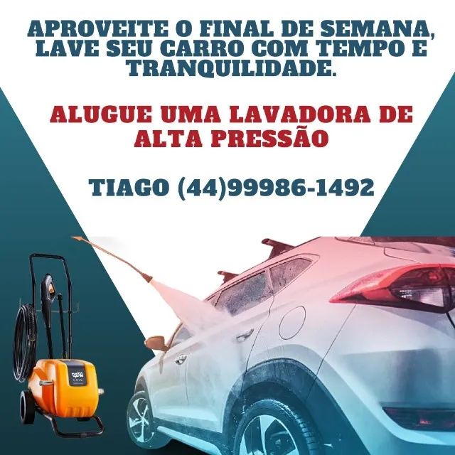 Aluguel de WAP - Lavadora de alta pressão. Alugar/Locação. (Maringá) - Foto 5