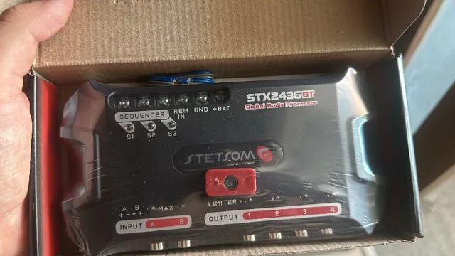 Processador STX2436BT bluetooth sequenciador Stetsom Novo 1 ano de garantia stx2436 - Foto 2