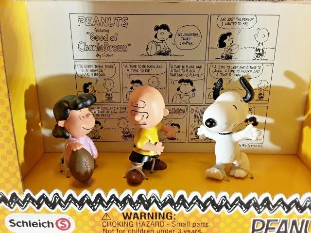 Charlie Brown, Snoopy E Lucy Jogando Beisebol - Foto 5