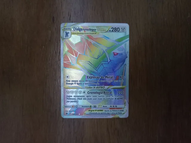 Lote Pokémon 50 Cartas + Aerodactyl V astro + Brinde em Promoção