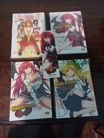 Mangá High School DxD Vol 1 ao 3 + Marcador e Love Hina - Hobbies e  coleções - Tijuca, Rio de Janeiro 1250395816