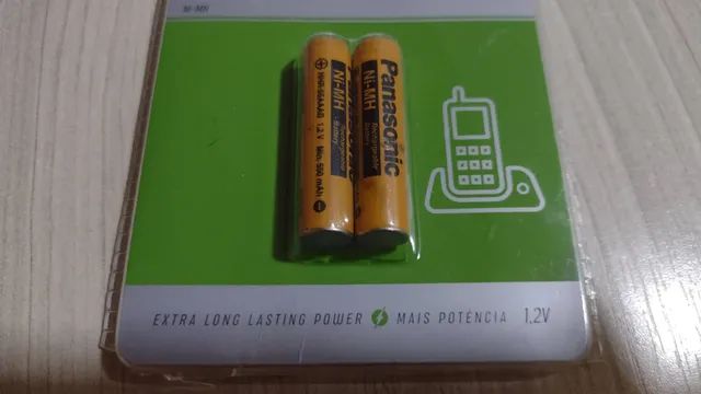 Pilhas recarregáveis para telefone sem fio - Foto 2
