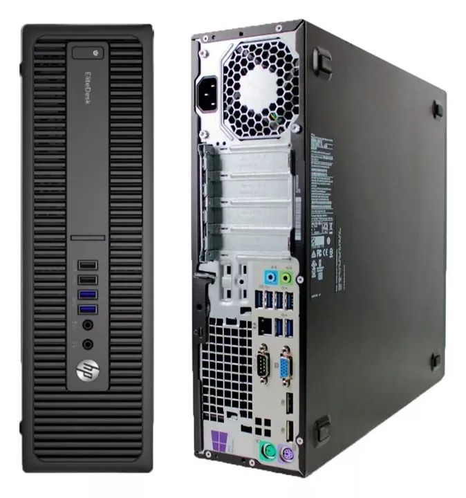 Computador HP EliteDesk 800 G1 Intel i5 SSD 240gb - Computadores e