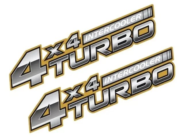 Par Adesivo logotipo 4X4 Toyota Hilux SRV 2006 a 2008 - Foto 2