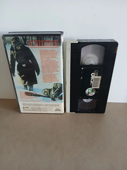 Fita Vhs Os Girassois da Russia - Sophia Loren - Raro - Foto 2