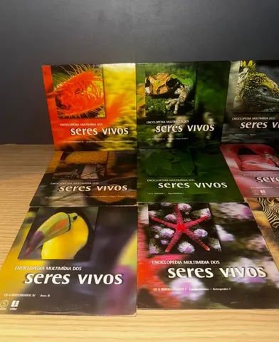 Coleção Enciclopédia Multimídia Dos Seres Vivos Kit Com 12 - Foto 2