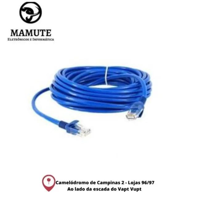 Cabo De Rede 10 Metros Rj45 Internet