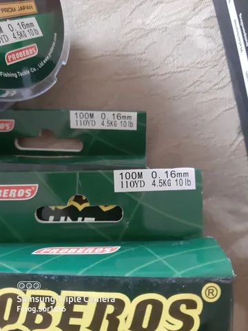 Linha multifilamento para pesca - Foto 3