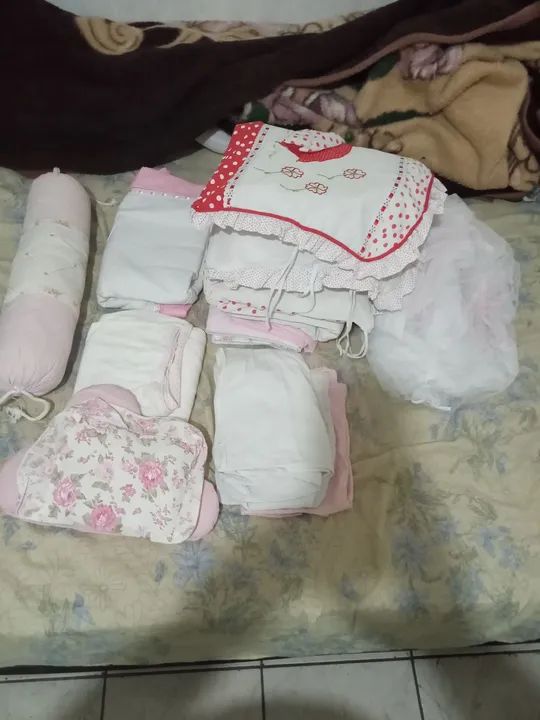 Kit berço para menina