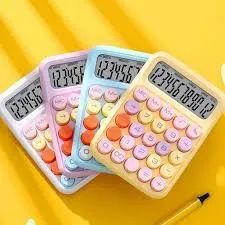 Calculadora Colorida Retrô moderna  - Foto 2