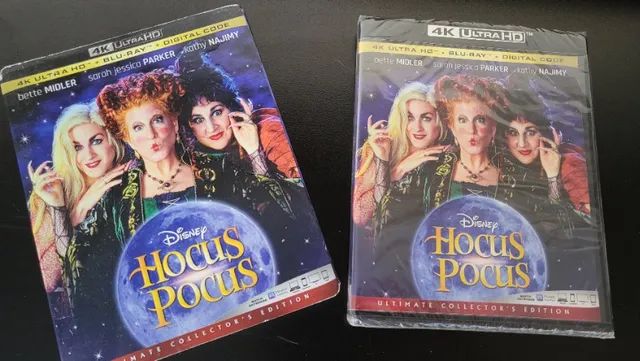 Blu-Ray 4K + Blu-Ray + Digital: Abracadabra Hocus-Pocus com Luva (Edicao de Colecionador) - Foto 3