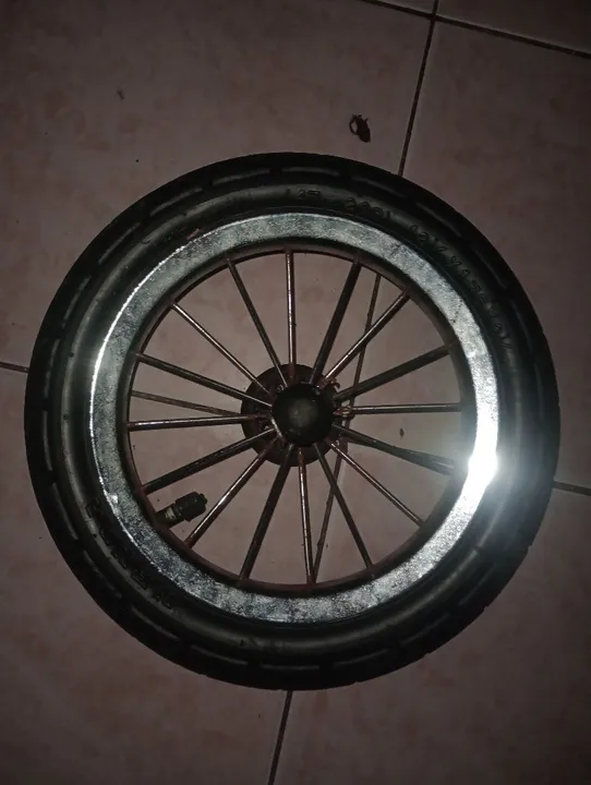 roda de carrinho e Galzerano