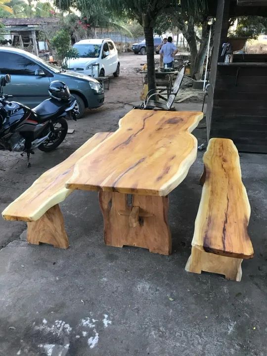 Mesa rústica 65566255655425121
