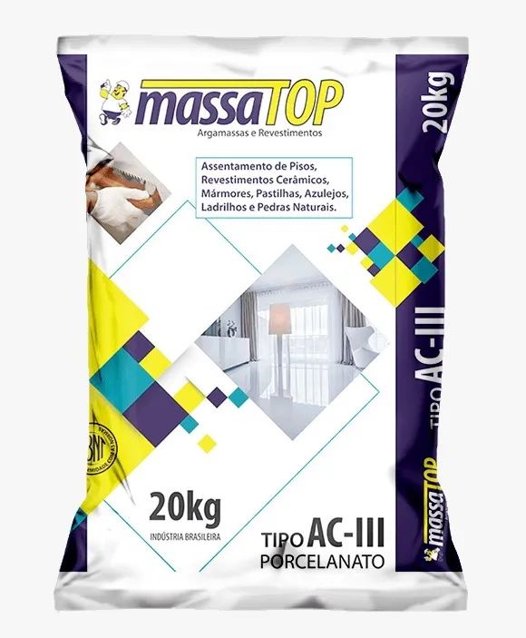 Argamassa AC3 Porcelanato - 20 Kg