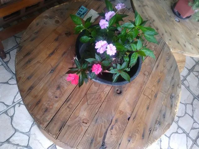 Tonel / bobina de madeira  - Foto 2