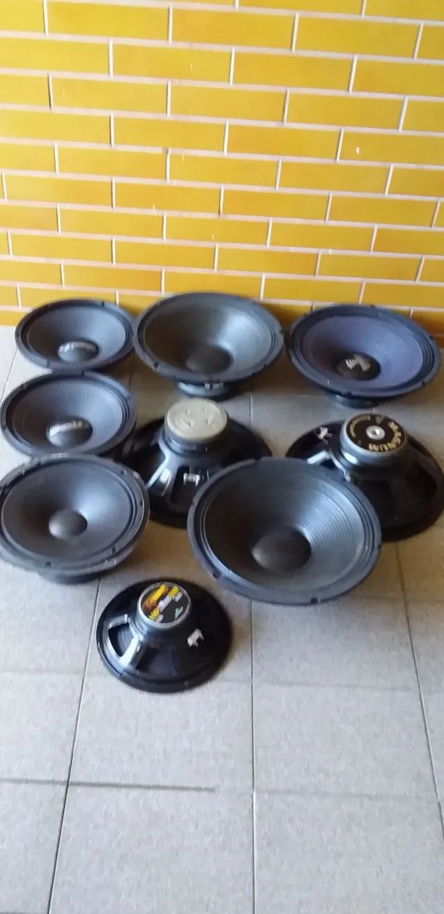 Equipamentos de som/Conserto de alto falantes