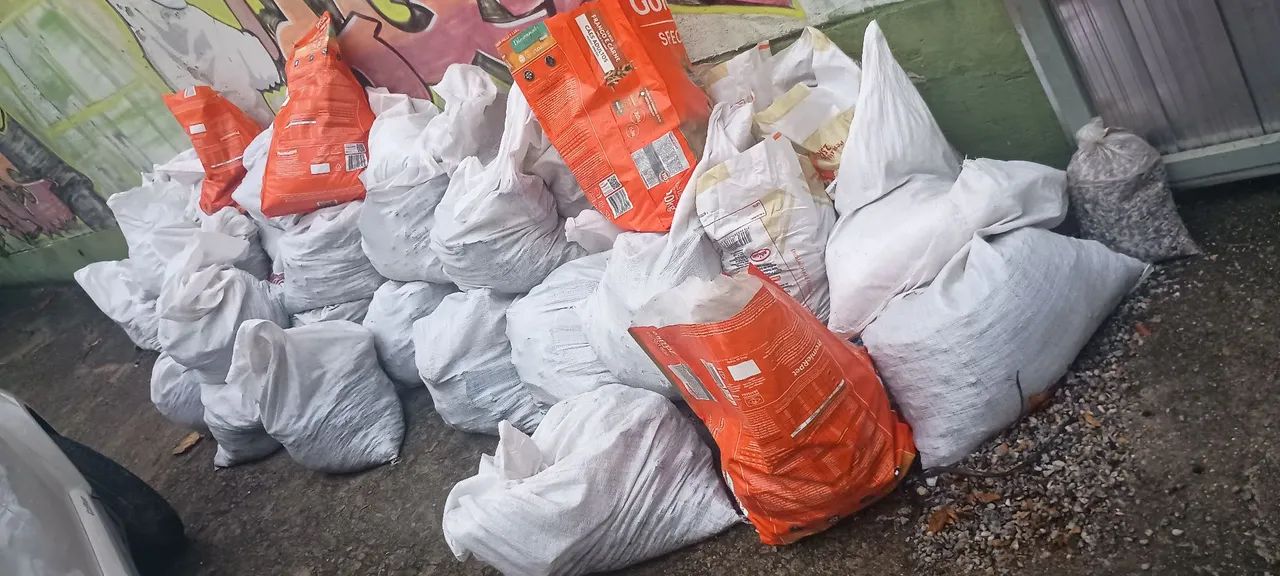 DOAÇÃO DE ENTULHO LIMPO ENSACADO 