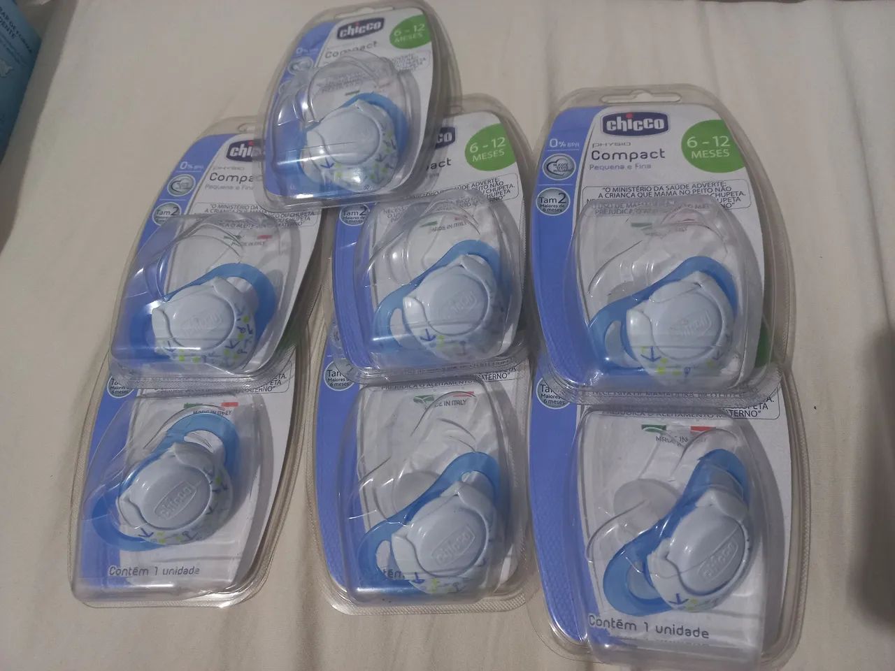 Chupetas Chicco combo com 7 unidades ou individual