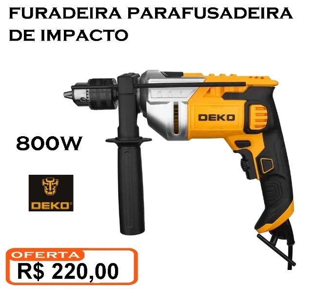 Furadeira de impacto 800w