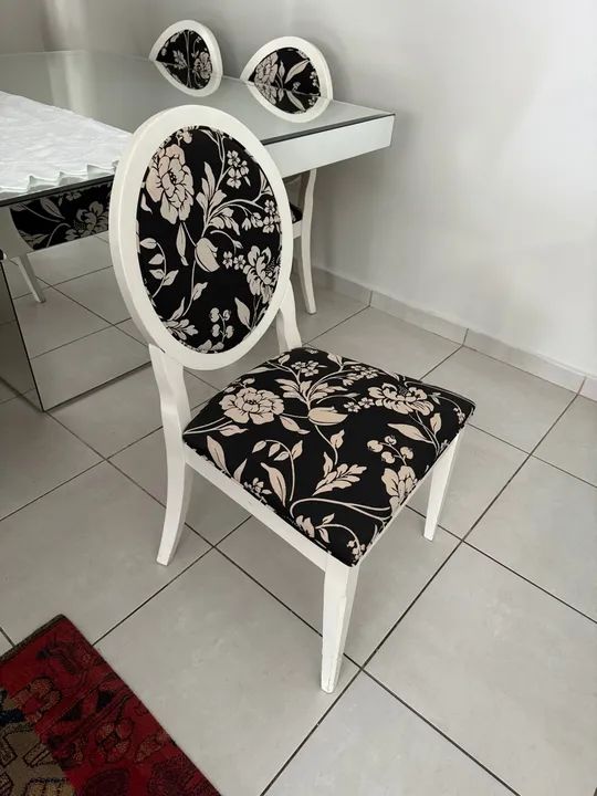 Cadeiras estilo provençal em laca (valor unitário)  - Foto 2