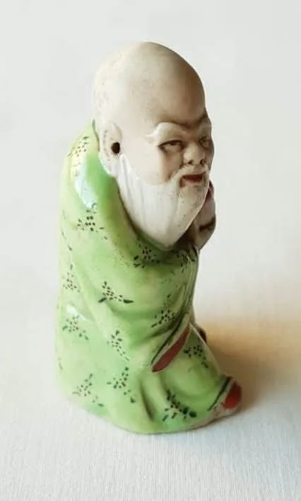 Estatueta Bibelô - Sábio Oriental - Decoração - Usado  - Foto 2