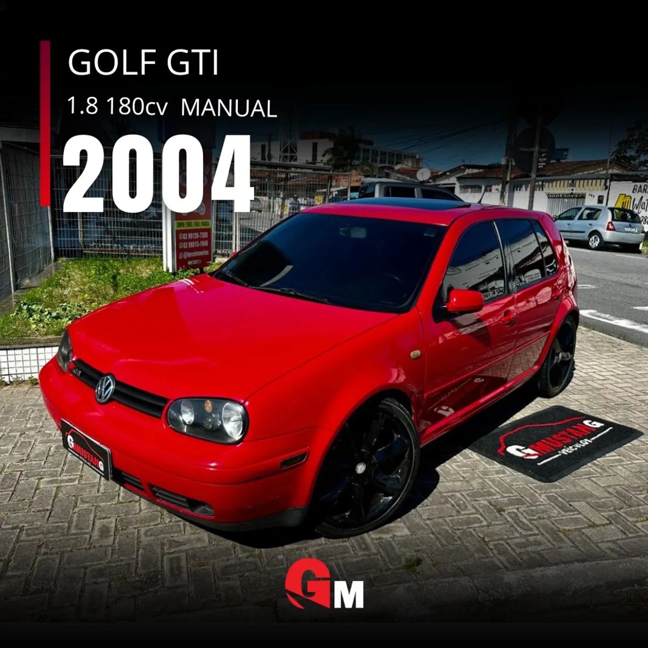 GOLF GTI 180cv TURBO COM TETO SOLAR