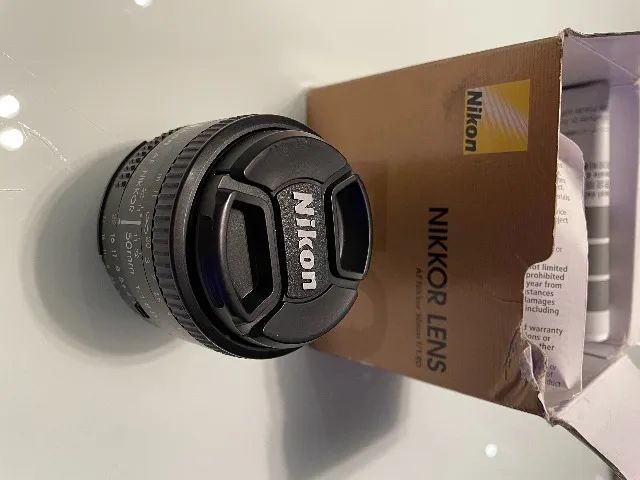 Lente Nikon 50mm F/1.8D Af Nikkor - Foto 2