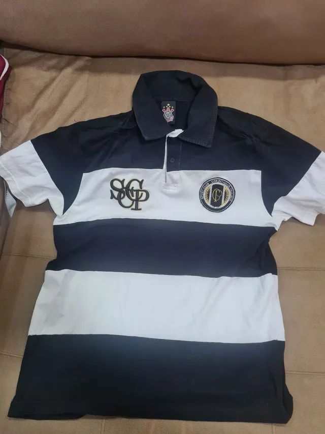 Camisa Polo Corinthians Retrô