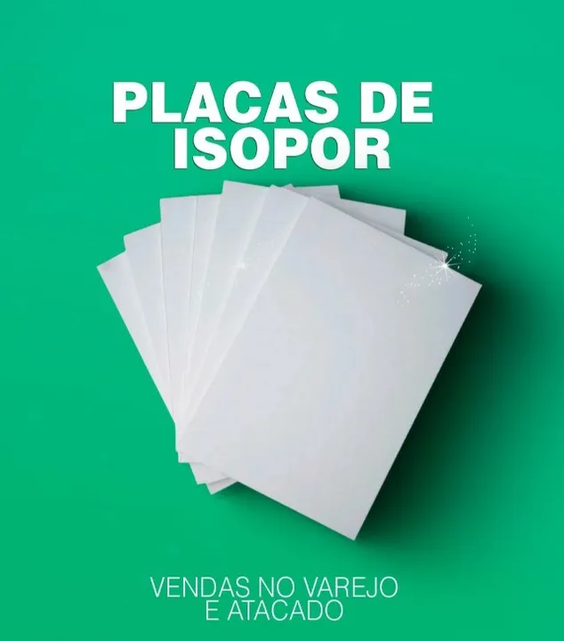 Vendas de Isopor no varejo